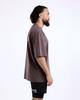 BOXRAW Sparring Club Oversized T-Shirt - Men'S M Bxrw-Spclt [Washed Brown] (Type A)