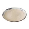 Antique Dyed Shippo Round Pattern Orochi Round Plate Medium Plate 6.0 [17.5×3cm]