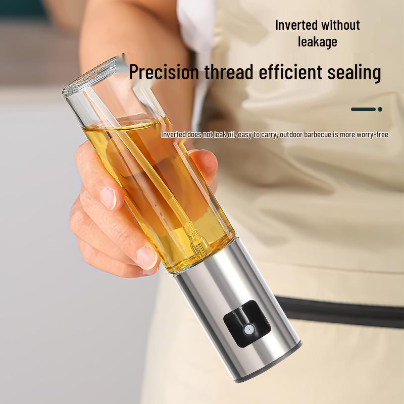 Glass Oil Sprayer Bottle for Kitchen & BBQ - Mist-Type for Edible Olive Oil