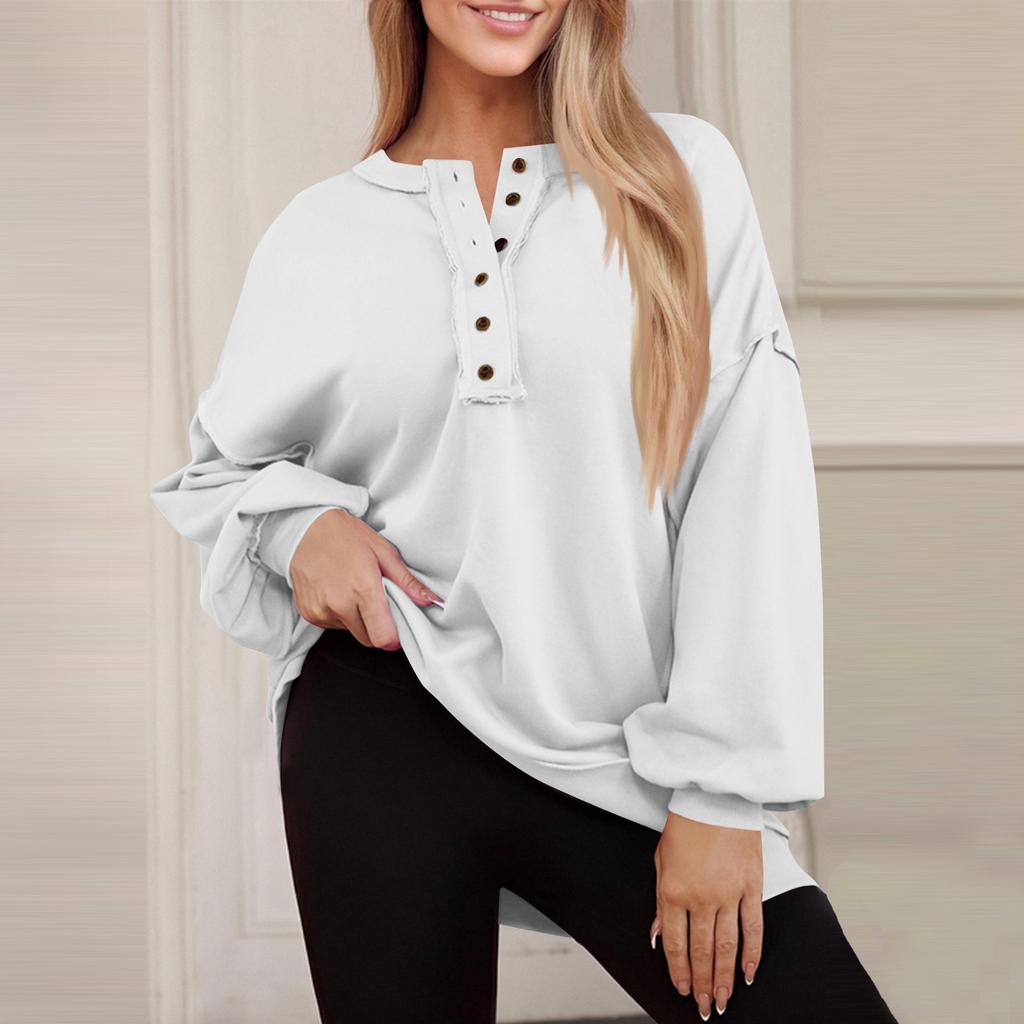 Women Tops Long Sleeve R-Neck Shirts Fall Fashion  Casual Business Tunic Blouses