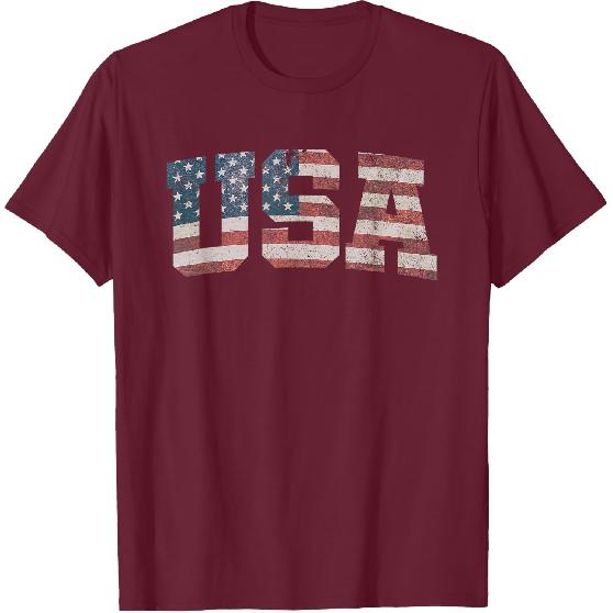 4th of July Shirts for Men USA Flag Patriotic America Tees T Shirts