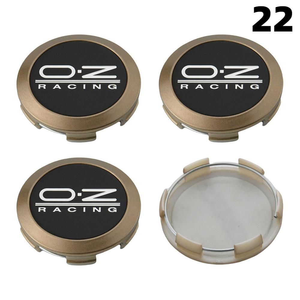 

1Set/4PCS 64MM OD / 62MM ID Cap For Rims OZ Logo Wheel Center Cap Sport Car Wheel Cover Hub caps