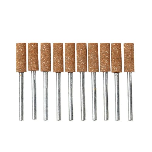 Daitec Japan DF3 Rubber Grinding Wheel, 6 x Width 17 x Shaft 3, #320, Pack of 10, for Polishing and Finishing (#320)