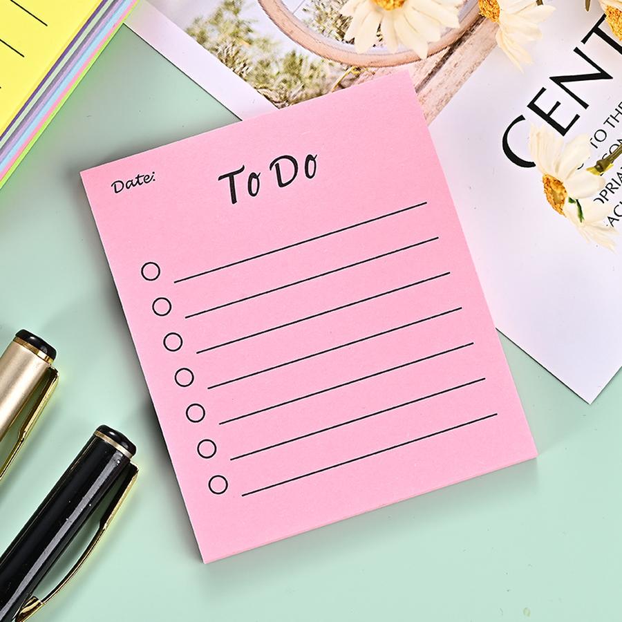 Strong Adhesive Sticky Notes, College Student Version Label Stickers, N-Times Paste Note Paper, Small Pocket Memo Pads