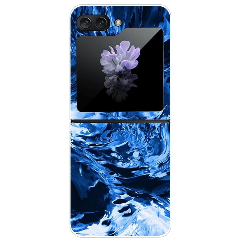 For Samsung Z Flip7 Hard Case ZFlip7 5G Transparent PC Phone Cases For Galaxy Z Flip 7 Fashion Cartoon Clear Protective Fundas