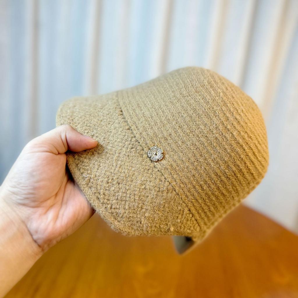 New Autumn and Winter Wool Fisherman Hat Women's Irregular Face Small Basin Hat Casual Versatile Bucket Hat Women's Style