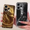 For Oppo Reno15 5G Casing 6.59" Cool Dragon Soft Silicone Back Cover For Oppo Reno 15 Reno15 5G CPH2825 Phone Shell Cases