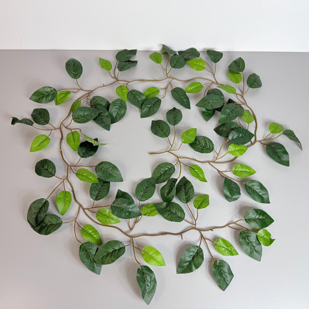 Girlanda liście róży 180 cm