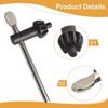 Power Drill Chuck Key Replacement 1/4 Inch High Strength Drilling Accessory Fits Standard Handheld Electric Drills