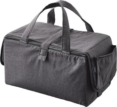 Yamazaki Jitsugyo 2136 Ironing Storage Dark Stored Approximately W33 X D18 X H18cm Not Standard Line Ironing Mat Ironing Iron Storage 2136 Mat, Gray,
