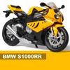 1/12 BMW S1000RR Diecast Motorradmodell Spielzeug Fahrzeugsammlung Motorrad Stoßdämpfer Offroad Motorrad Spielzeug Auto