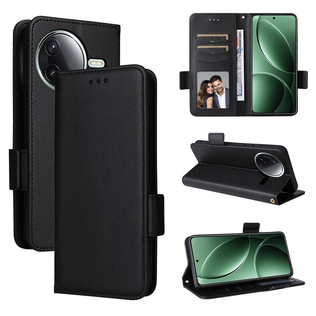 Flip Cover for Xiaomi Poco F7 Ultra PU Leather Full-Body Protection [RFID Blocking] Phone Case