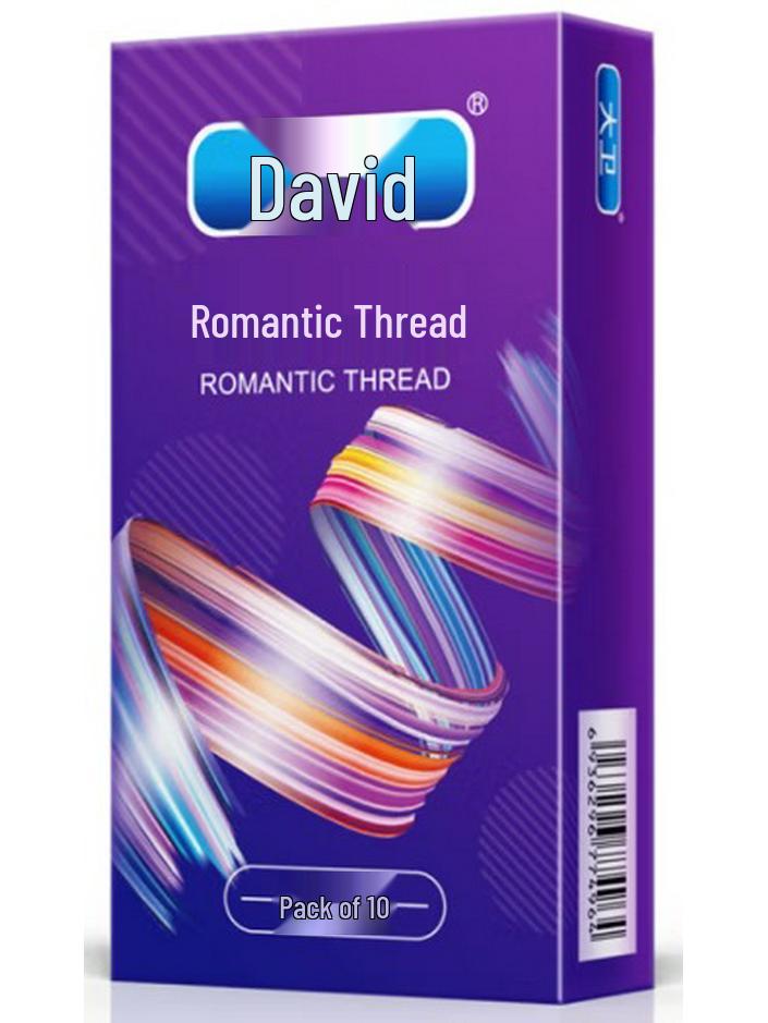 Celebrity Ultra-Thin Dynamic Threaded Condoms: Smooth, Liquid Lubricated, 0.02mm for Stylish, Enhanced Experience.