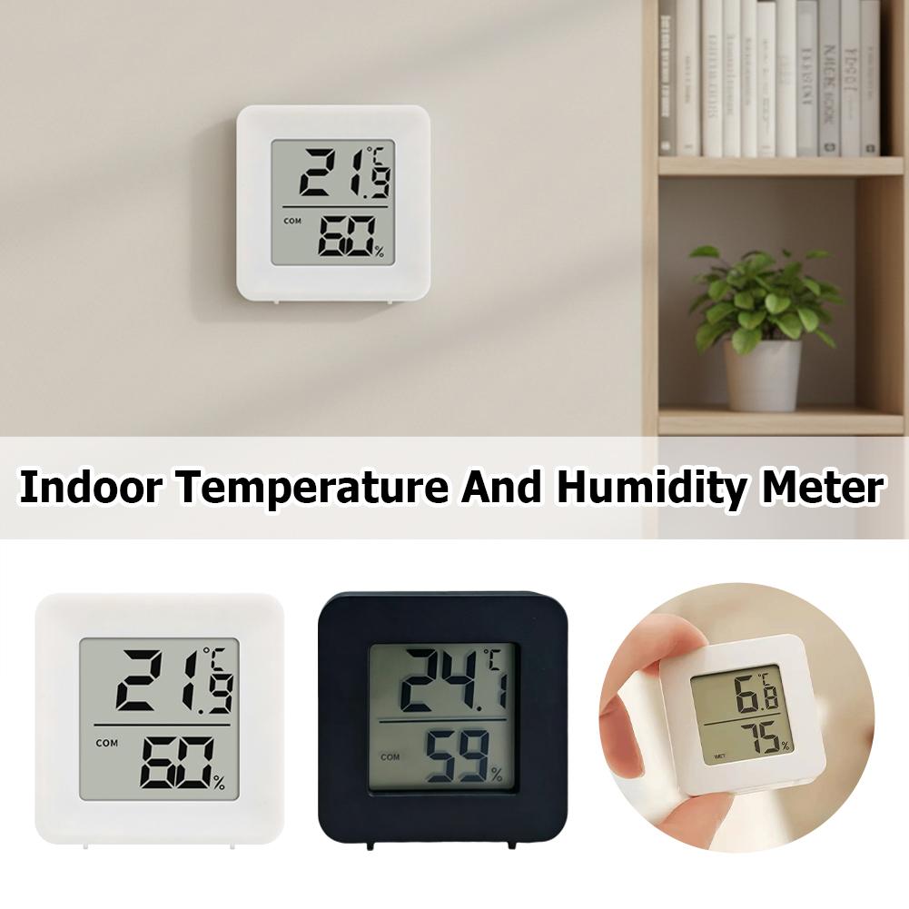 Digital Thermometer Hygrometer Large Digit Display Indoor Room Temperature Humidity Meter Sensor Gauge Weather Station 1pcs