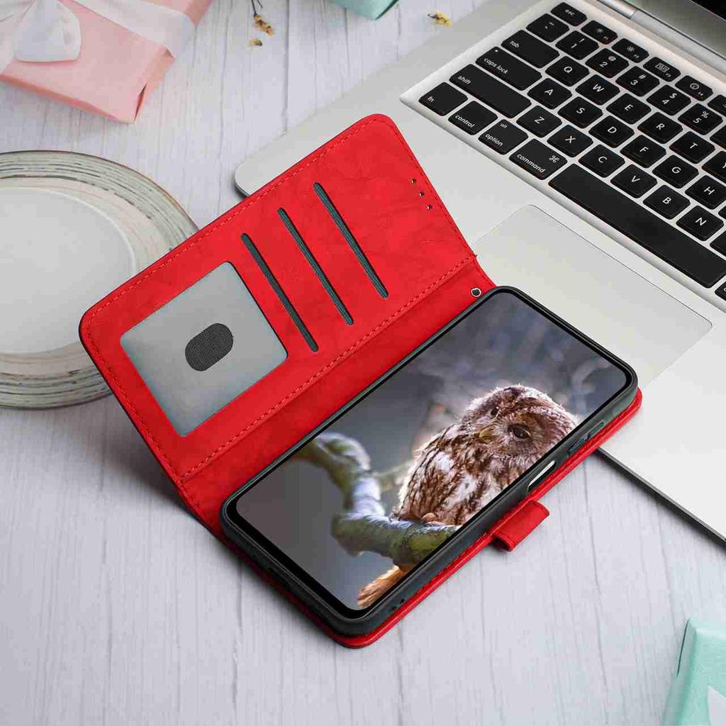 8-Color Owl Embossed Pattern Flip Card Design Wallet Case for Infinix Smart 8/itel A70/Tecno Spark 20,Pop 7,Pop 8,Pova 5,Pova Neo 2,Spark Go 2023...