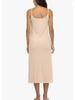 European and American Long Camisole Dress with Adjustable Straps – Soft, Round Neck Nightgown