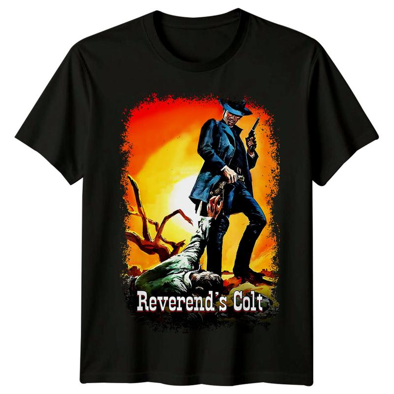 

Reverend s Colt (1970) Movie Poster Inspired Unisex T-Shirt Retro 70s Tee XXXL