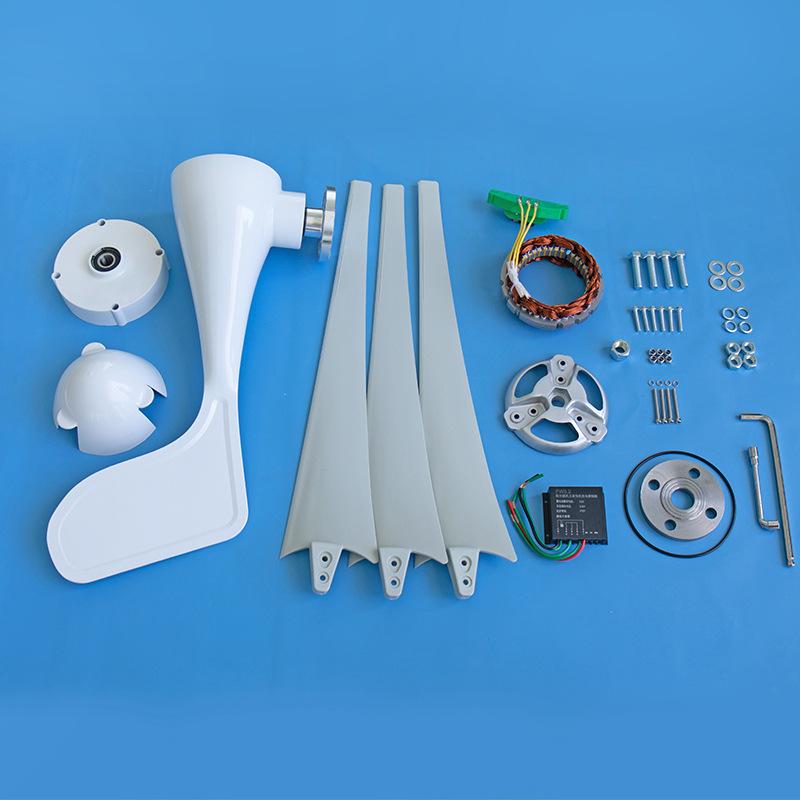 Lingfengda S-Type 100W 12/24V Micro Wind Turbine for Lighting Projects