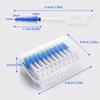 150/200pcs Interdental Silicone Brushes Dental Toothpicks Brush Between Teeth Silicone Toothpicks With Thread Oral Cleaning Tool