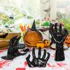 Fake Hand PVC Demon Hand Wall Mounted Creepy Design Ghost Claw Matte Finish Solid Body Spooky Prop Photo Background