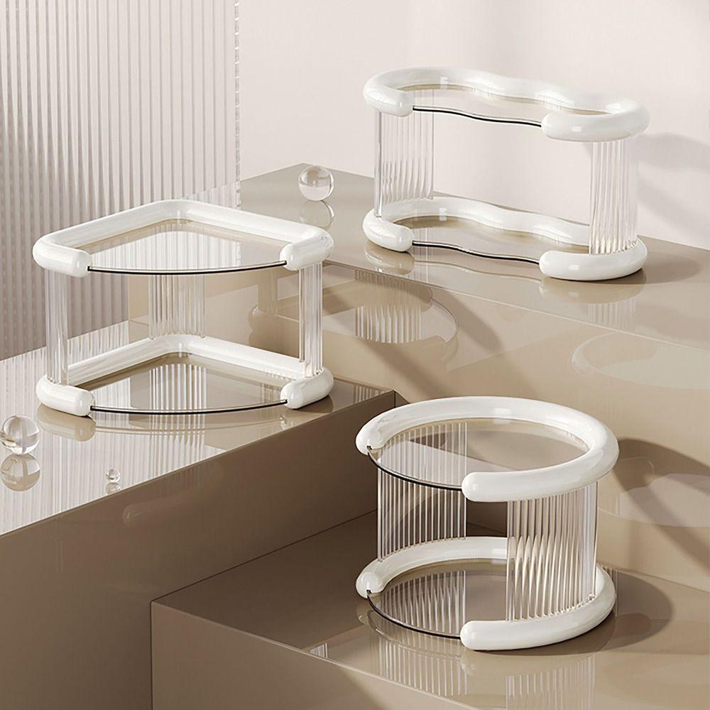 Layered Commodity Shelf Non-slip Rubber Pad Makeup Shelf Simple Shelf  Cosmetics