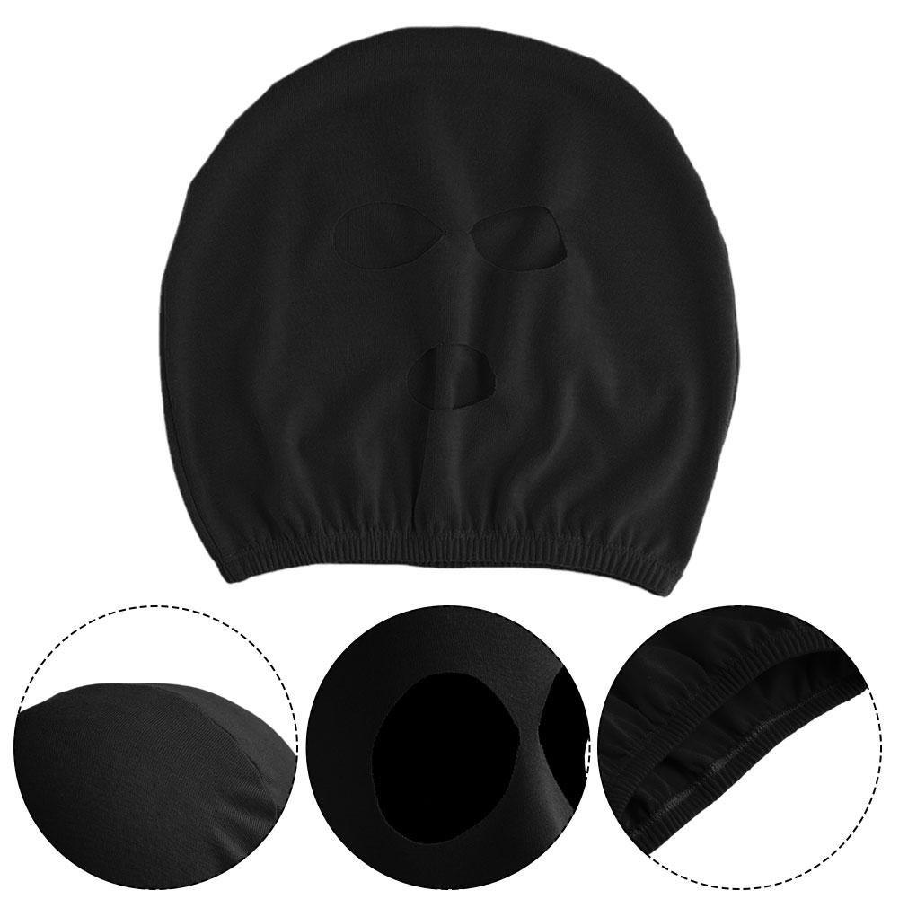 Creative 3 Holes Car Seat Headrest Cover Halloween Funny Auto Headrest Decoration Mask Automotive Interior Accessories