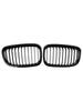 2PCS Front Bumper Kidney Grill Grille Fit BMW 1 Series F20 F21 2012-2014