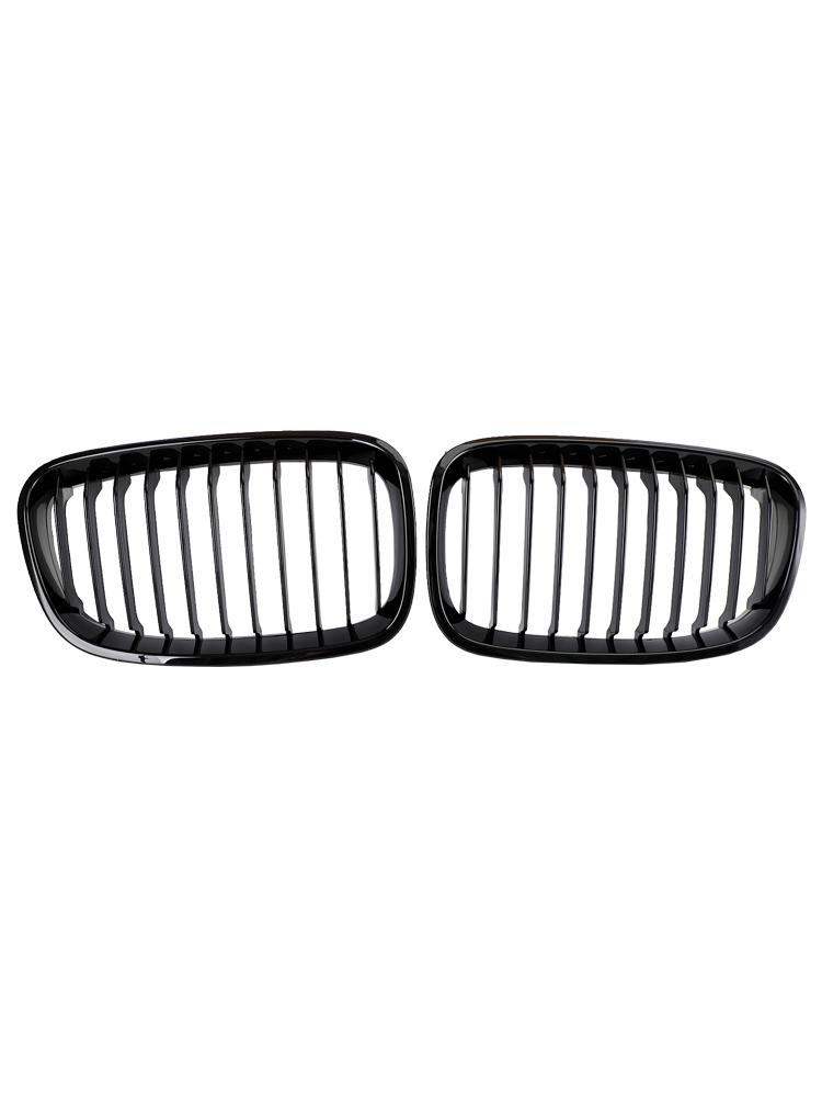 2PCS Front Bumper Kidney Grill Grille Fit BMW 1 Series F20 F21 2012-2014