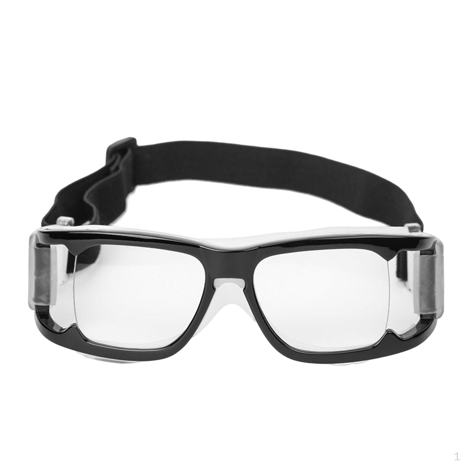 

Basketball Sports Glasses Safety Goggles Adjustable Strap for Rugby Baseball Soccer