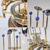 45.72 cm Luxury Art Piece for Book Shelves Brass and Steel Orrery A Larger Model of the Solar System with planets