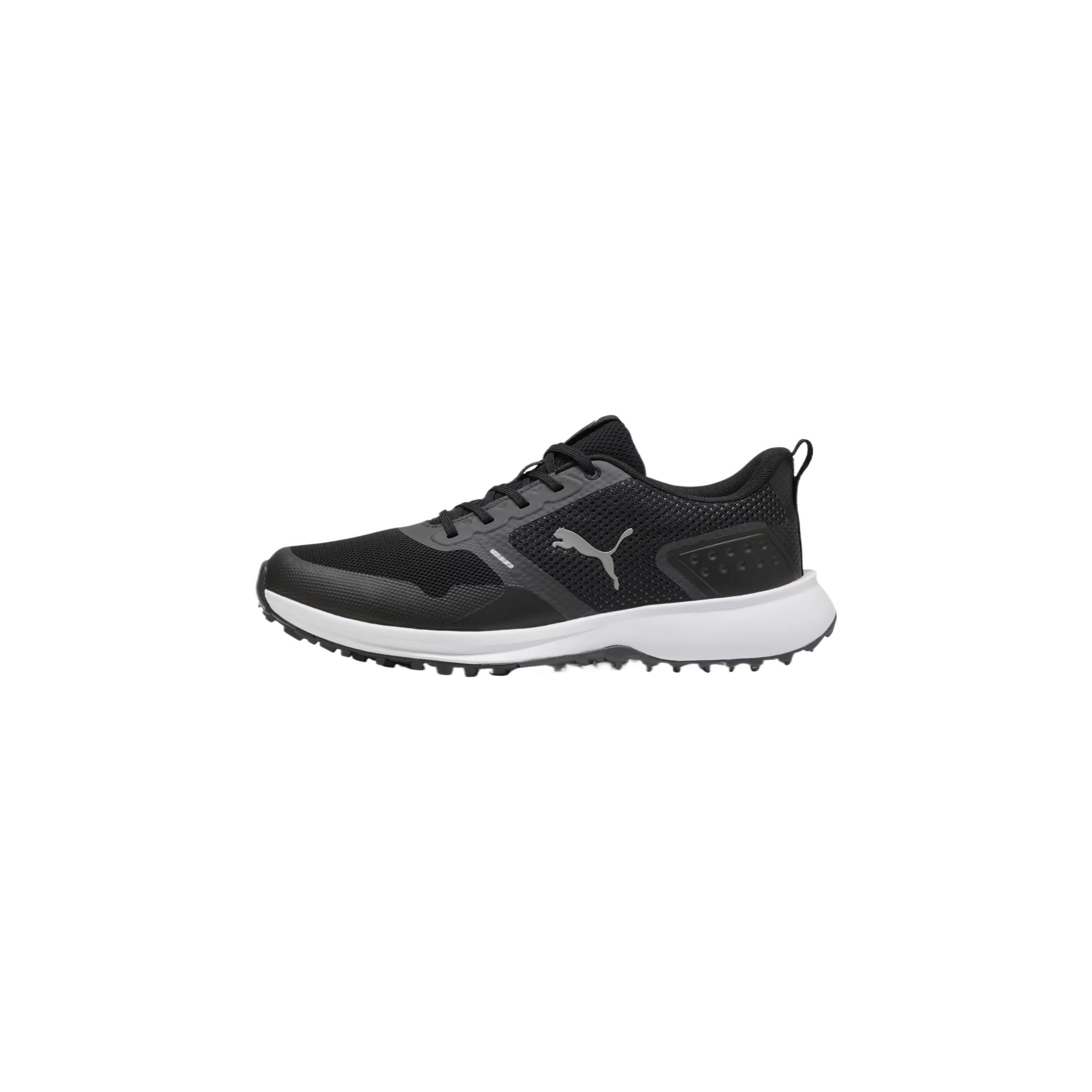 PUMA Fusion Grip 6 Textile, Synthetic Leather Low top Golf Shoes Men s Black 310260-03 42.5