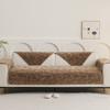 Premium Rabbit Plush Sofa Cushion Autumn And Winter New  Light Luxury Universal Leather Sofa Cover Special Cover Towel