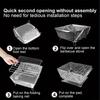 Portable Wood Stove Stainless Steel Mini Folding Barbecue Grill Portable Wood Stoves Burner Charcoal BBQ Grill Camping Accessory