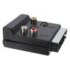 21Pin Male Female SCART AV Adapter Featuring Slip Proof Grip And Storage Friendly Hanging Hole For Organized Use