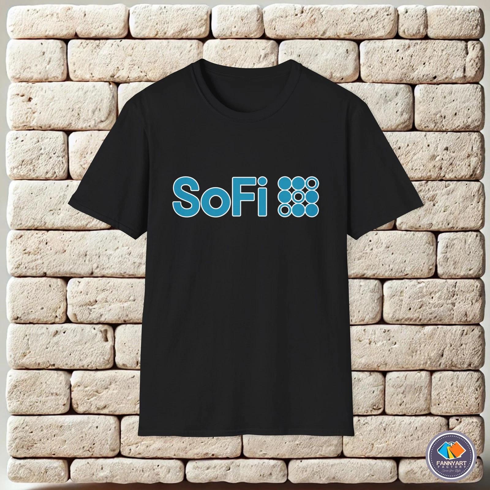 Унисекс футболка с логотипом SoFi S