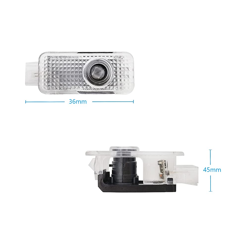 Akarin Courtesy Laser Logo Door Welcome LED Logo Projection Courtesy Set of Genuine Replacement for Bentley Lamp, Light, Light, Light, Bentley, 2,