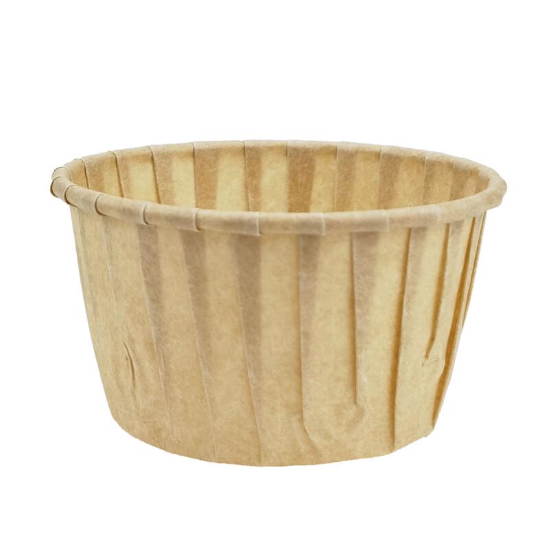 Flicker Oil-Proof Roll-Edge Baking Paper Cups