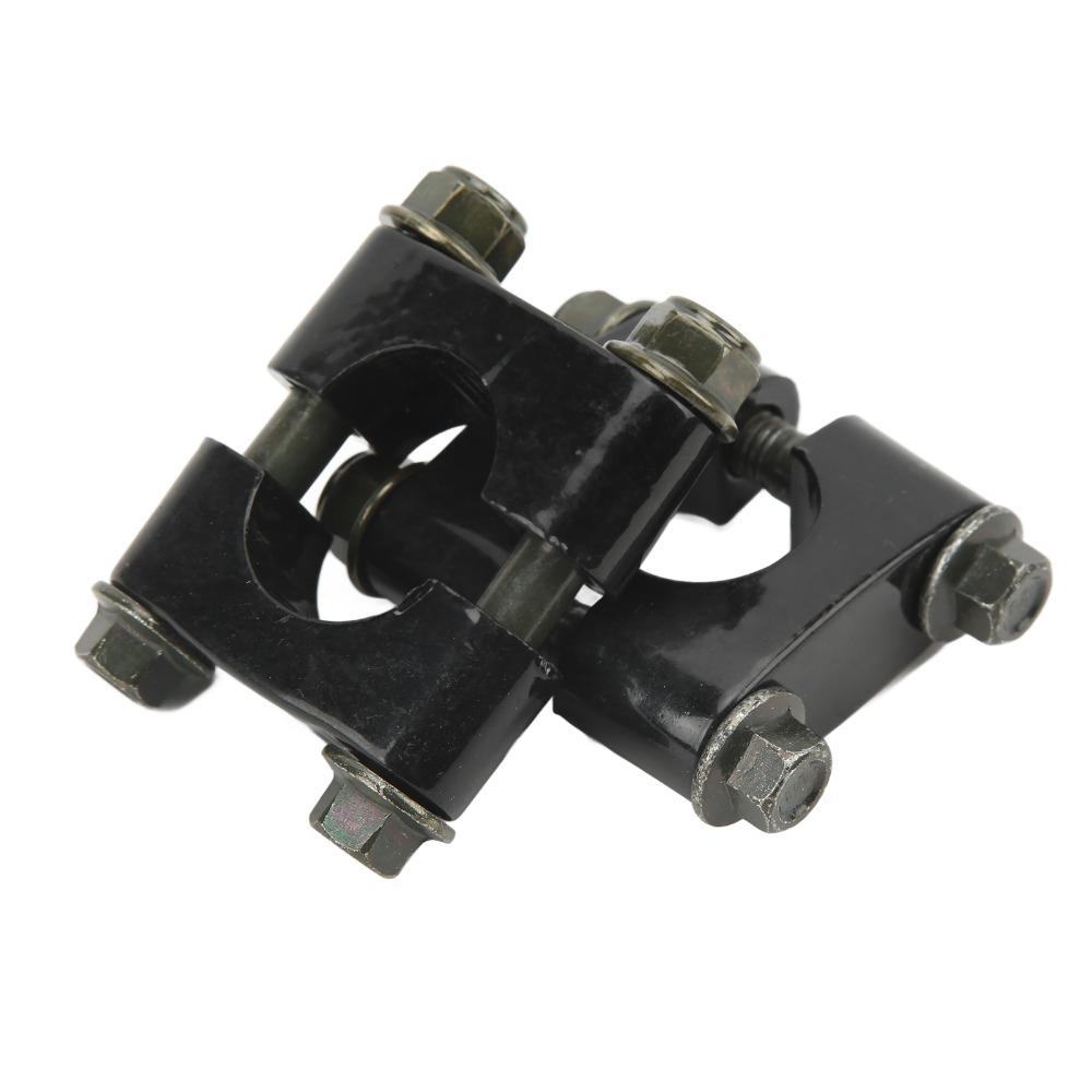 2pcs Single Hole Handlebar Mount Bracket 22mm Diameter Universal Handlebar Risers  For Dirt Bike