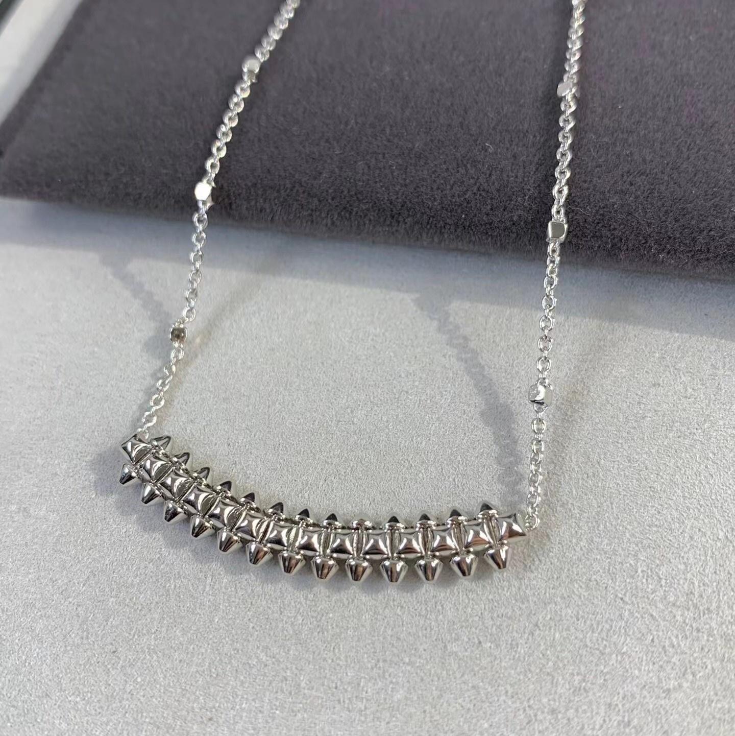 

Famous Top Branded Quality European Luxury Jewelry Necklaces For Women Marking Pink Gold Pendants Fashion Hot Party Classic ярко-розовый