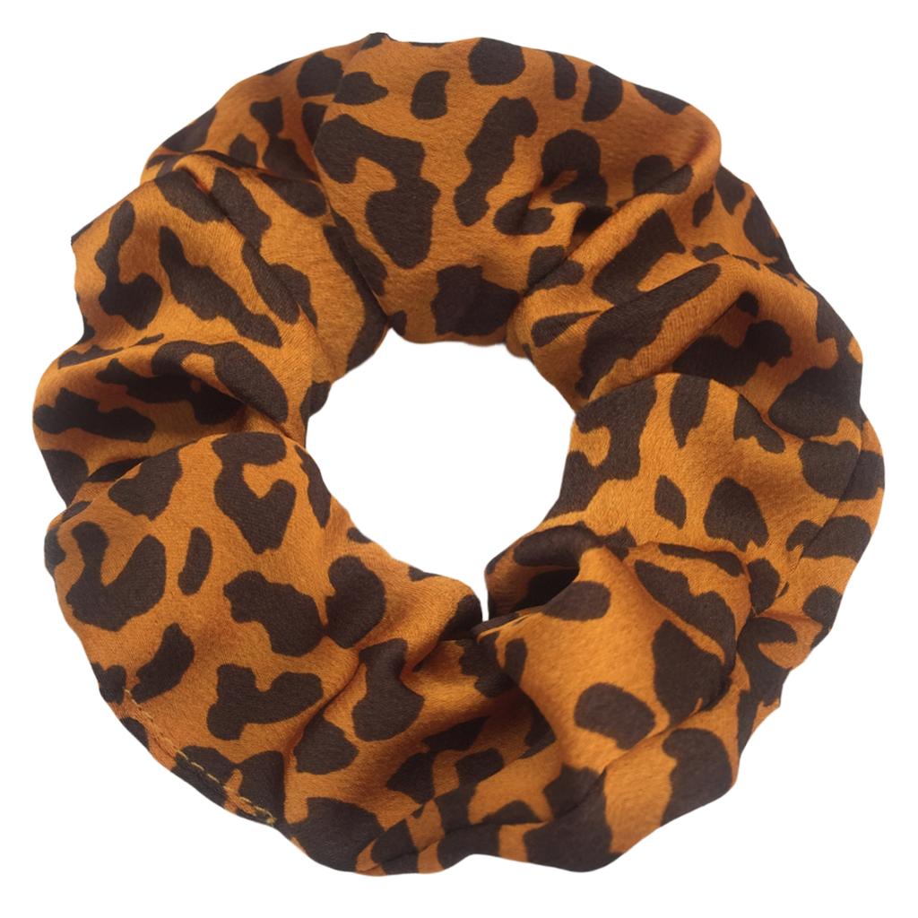 Leopard Print Scrunchies Hair Tie Hair Rope High Elasticity Elastic Hair Band Ponytail Holder Elegant Women Hair Accessories