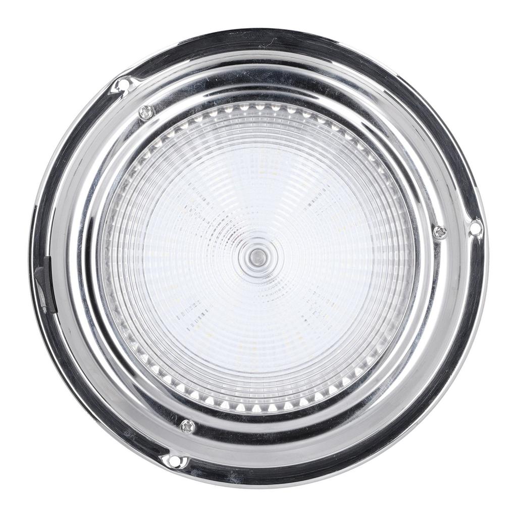 12V Roof Reading Light LED Dome Ceiling Warm White Lamp Dustproof High Brightness for Yacht RV Bus