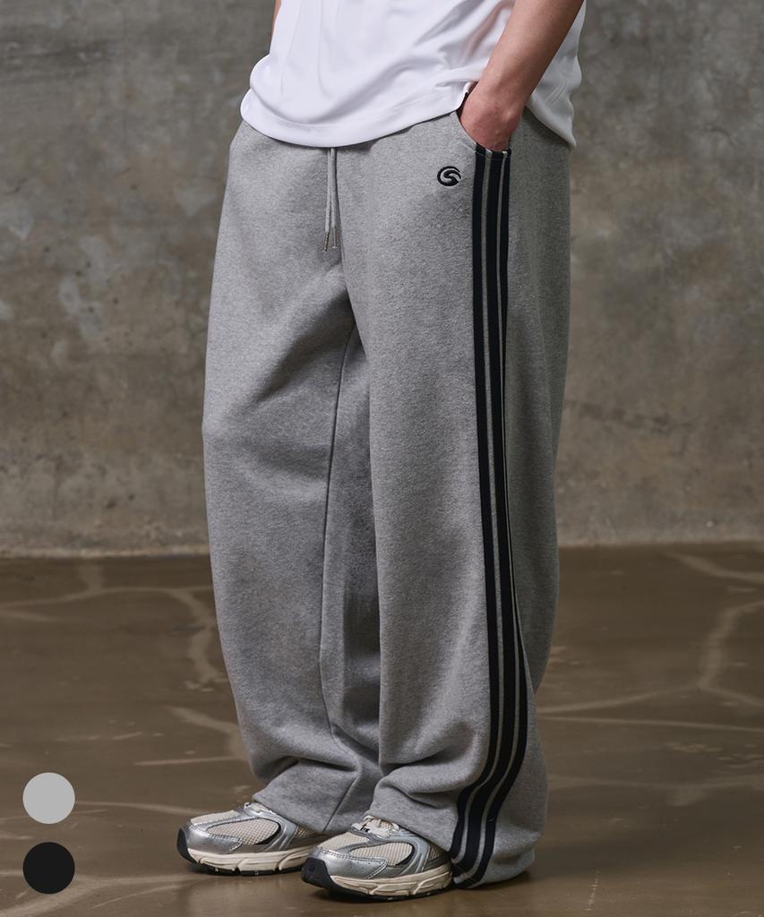 GAINSBORO Symbol Track Wide Pants 2 Colors