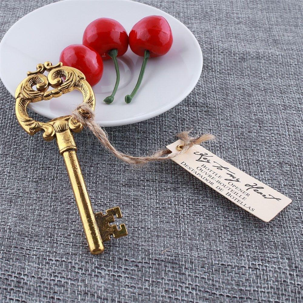 Metal Opener Alloy Party Favors Gift Bottle Opener Bar Key Chain