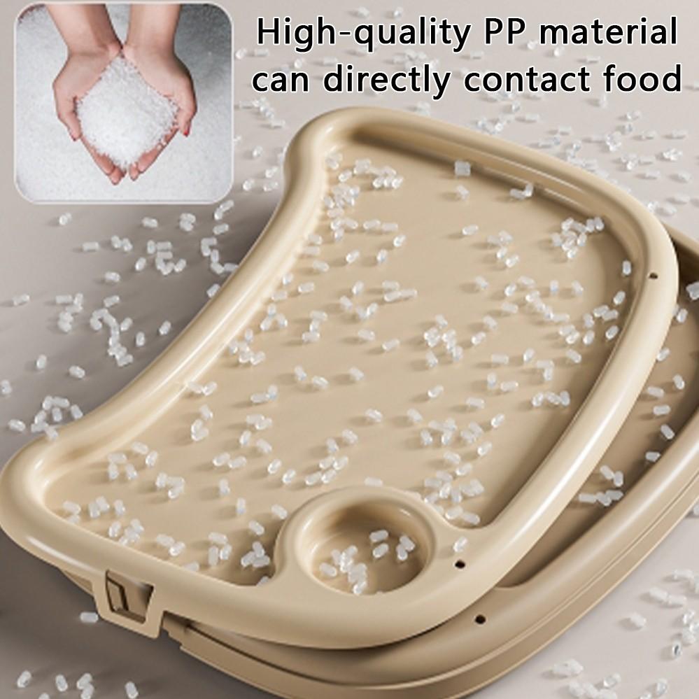 Krzesełko do karmienia 3 w 1 wielofunkcyjne dla dziecka z regulacją wysokości, krzesełko do karmienia dla dziecka, składane gospodarstwo domowe, siedzenie bujane dla malucha