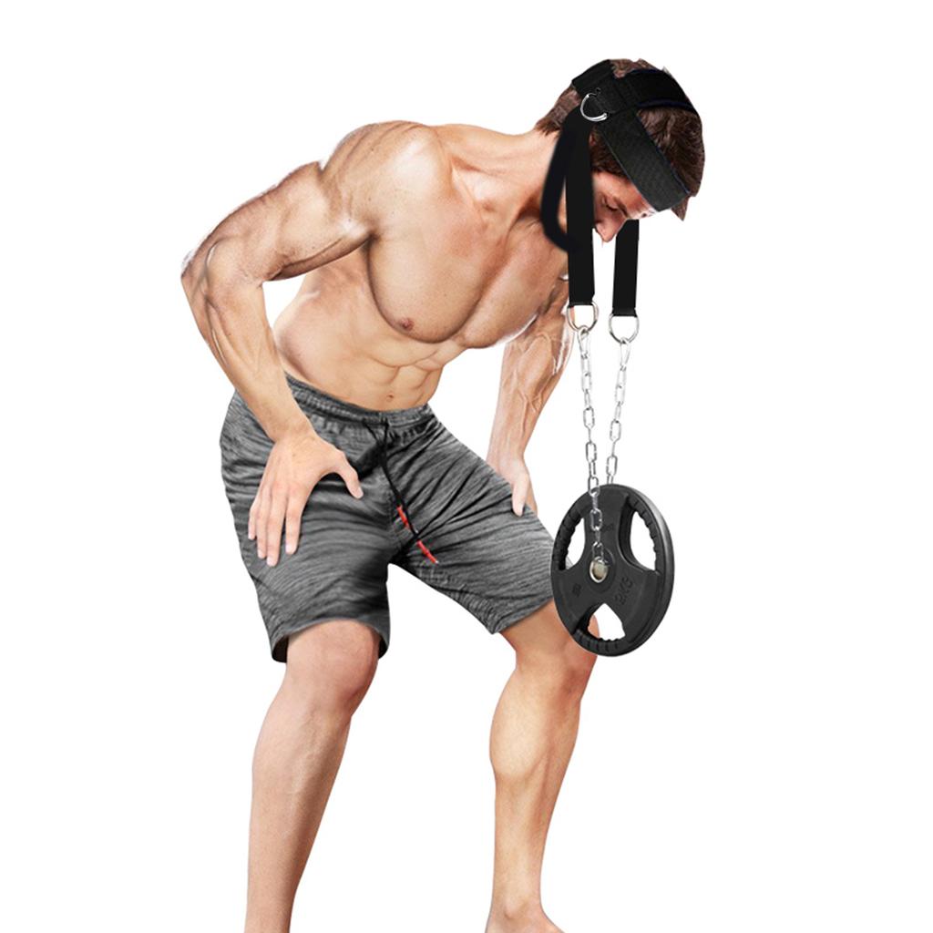 Head and Neck Trainer izable Fit Neck Trainer Headband Weightlifting Strap Head Training Strap Fitness