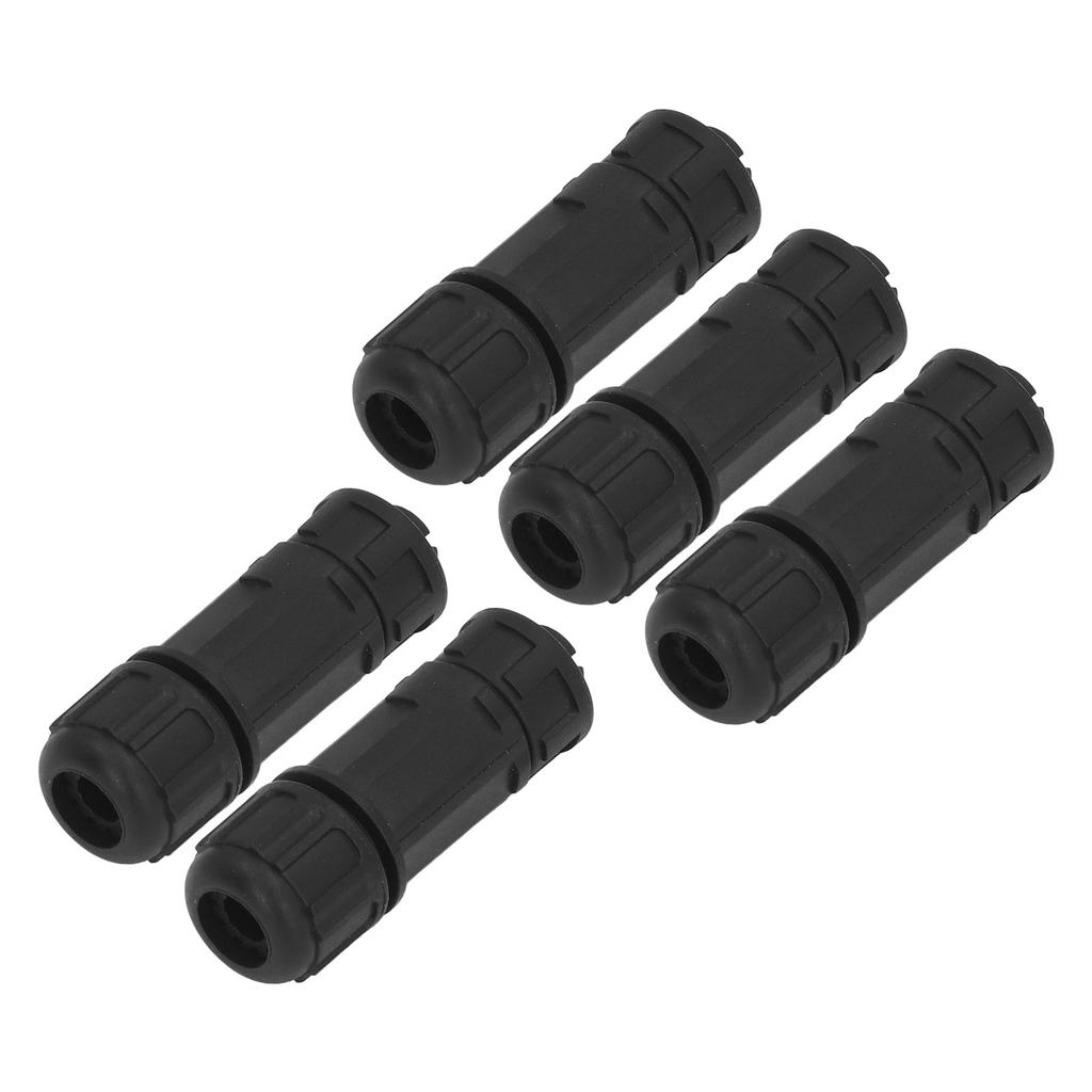 5Pcs Industrial Waterproof Connector 4 Pin IP67 Electrical Aviation Wire Cable Quick Plug E7 Buckle