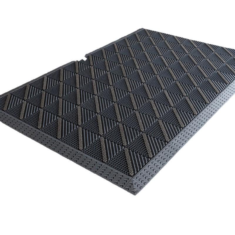 Three-in-One Anti-Slip Entrance Mat for Hotels and Malls