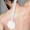 Adjustable Long Handle Double Sided Shower Brush Silicone Back Scrubber For Shower Bath Body Brush With Telescopic