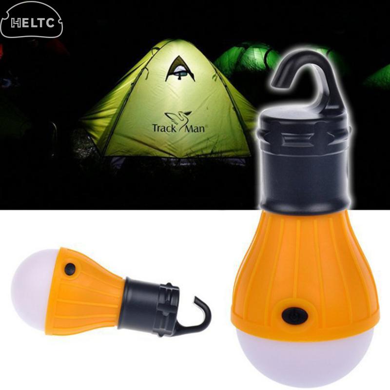 1Pcs Outdoor Camping Hiking Fishing Lighting Hurricane Protected Portable LED Emergency Light With Clip Hook