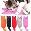 Legendog 5Pcs Bite Resistant Catnip Toy for Cats,Catnip Filled Cartoon Mice Cat Teething Chew Toy